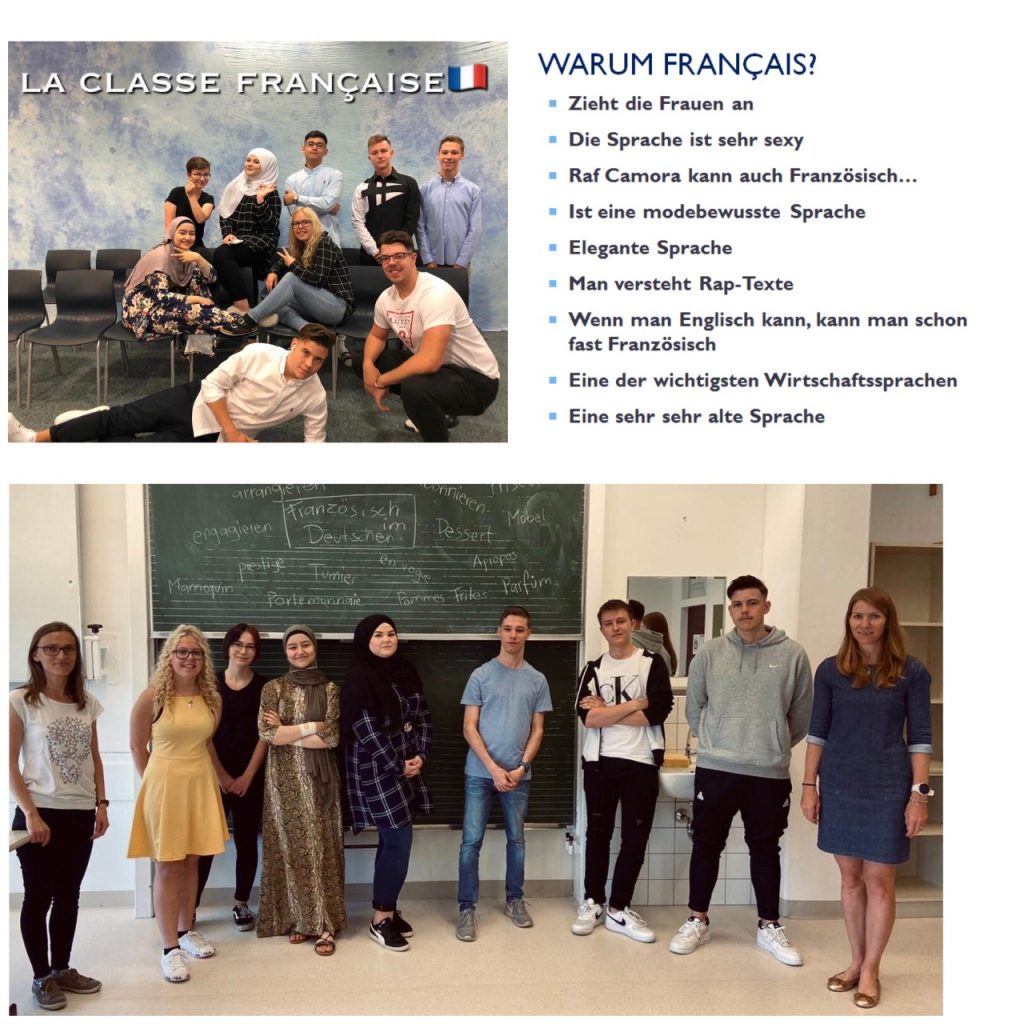 FRANÇAIS 🇫🇷 AN UNSERER SCHULE
