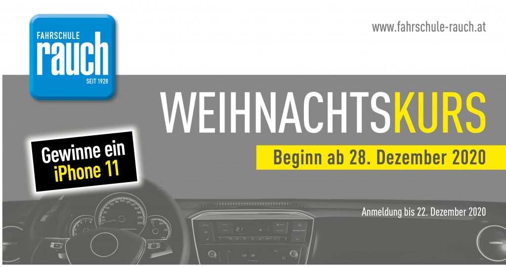 WEIHNACHTSKURS 2020