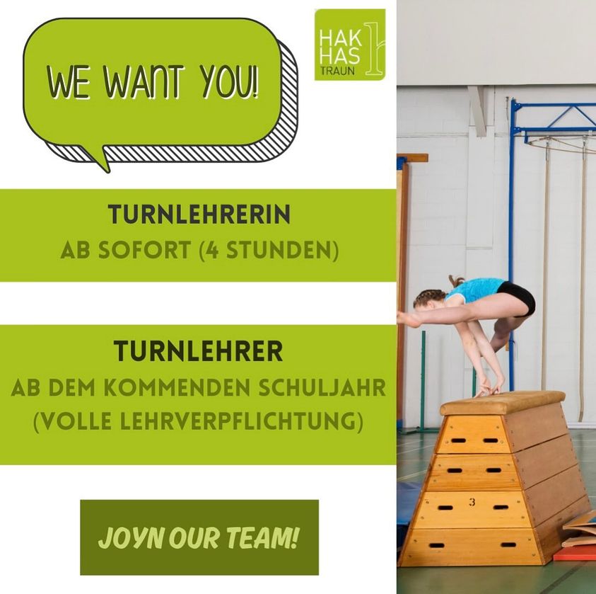 WE WANT YOU
